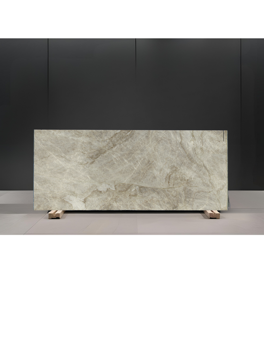 TAJ MAHAL REMNANT - QUARTZITE /POLISHED/ 3CM