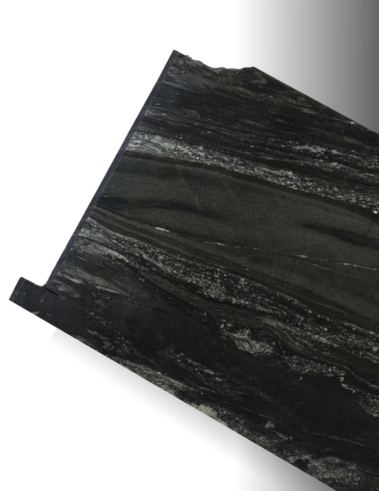 TITANIUM REMNANT - GRANITE / LEATHERED / 3CM