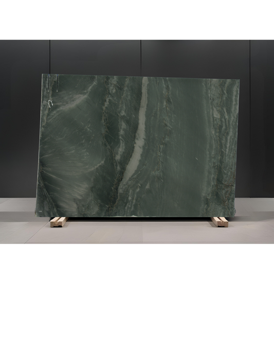 GREEN MAESTRO REMNANT /QUARTZITE-POLISHED-3CM