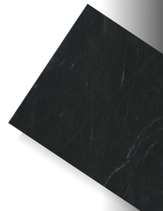 BLACK SOAPSTONE REMNANT -SOAPSTONE/ HONED / 3CM