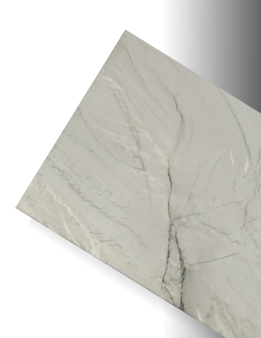 WHITE SANTORINI REMNANT - QUARTZITE /HONED / 3CM