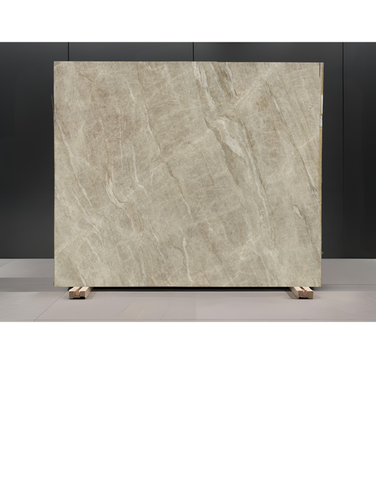 TAJ MAHAL REMNANT - QUARTZITE / LEATHERED /3CM