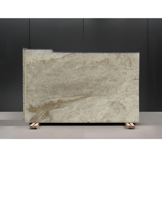 TAJ MAHAL REMNANT - QUARTZITE / POLISHED/3CM