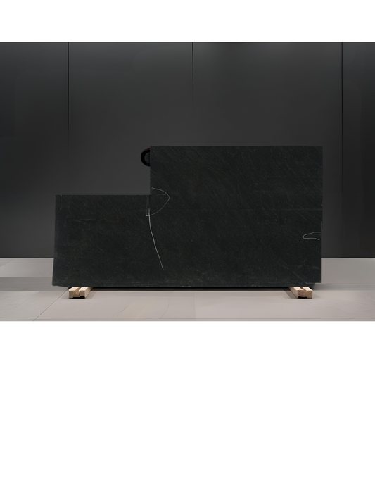 BLACK MIST REMNANT - GRANITE /LEATHERED/3CM