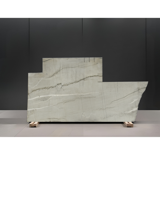 WHITE SANTORINI REMNANT- QUARTZITE /HONED/ 3CM