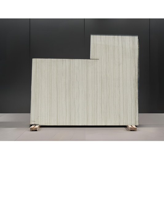 WHITE MACAUBAS REMNANT- QUARTZITE /PLOISHED/ 3CM