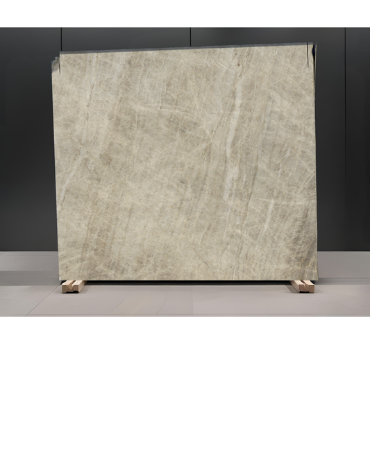 TAJ MAHAL REMNANT - QUARTZITE / LEATHERED/3CM