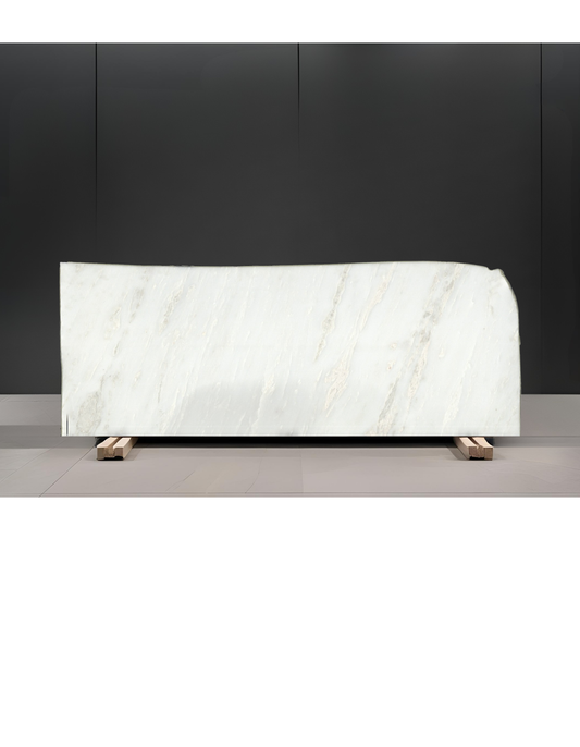 MYSTERY WHITE REMNANT - MARBLE/ POLISHED/2CM