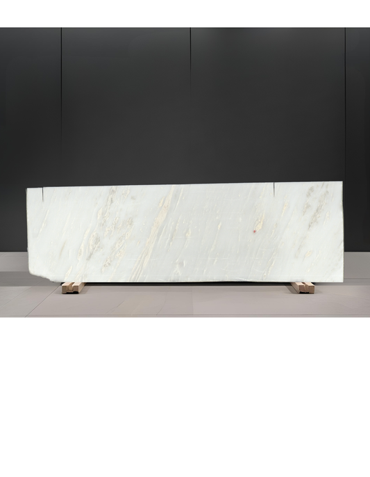 MYSTERY WHITE REMNANT - MARBLE/ POLISHED/2CM