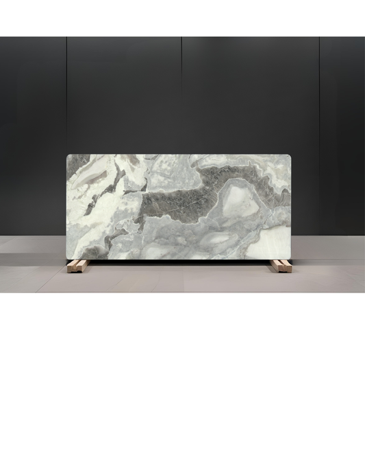 OYSTER WHITE REMNANT- MARBLE /HONED/ 3CM