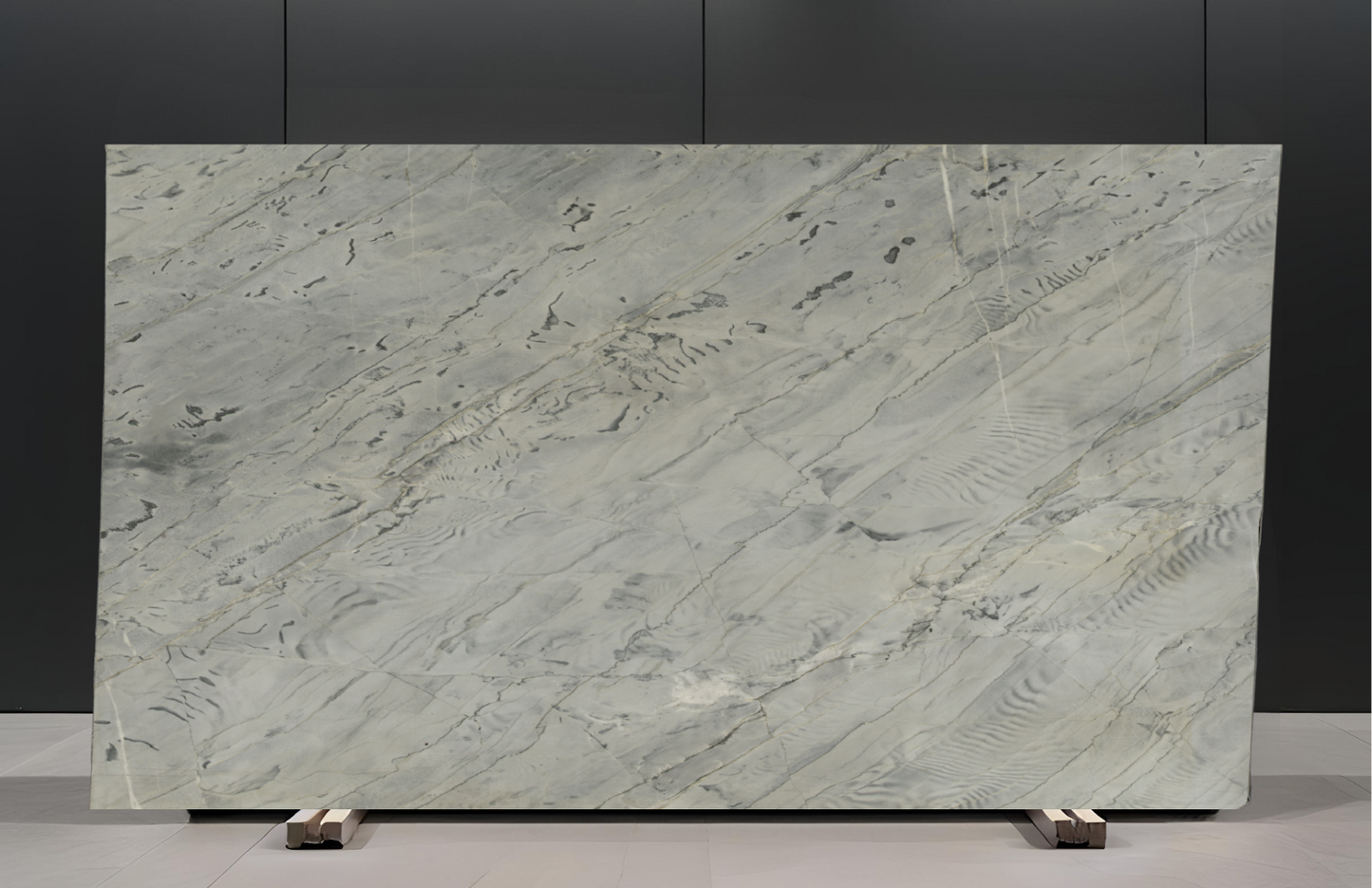 WHITE DUMONT / QUARTZITE - LEATHERED 3CM