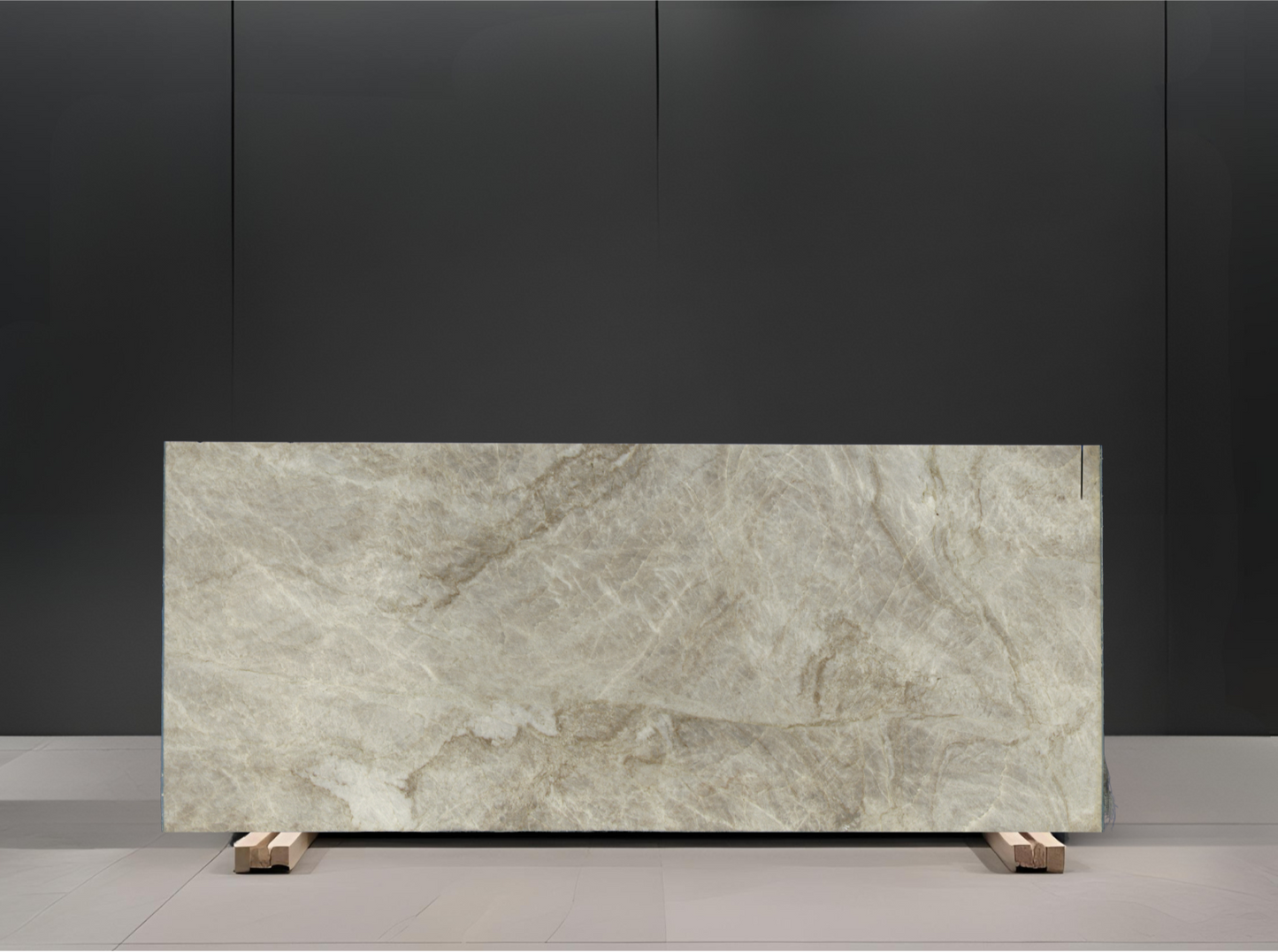 TAJ MAHAL REMNANT - QUARTZITE /POLISHED/ 3CM