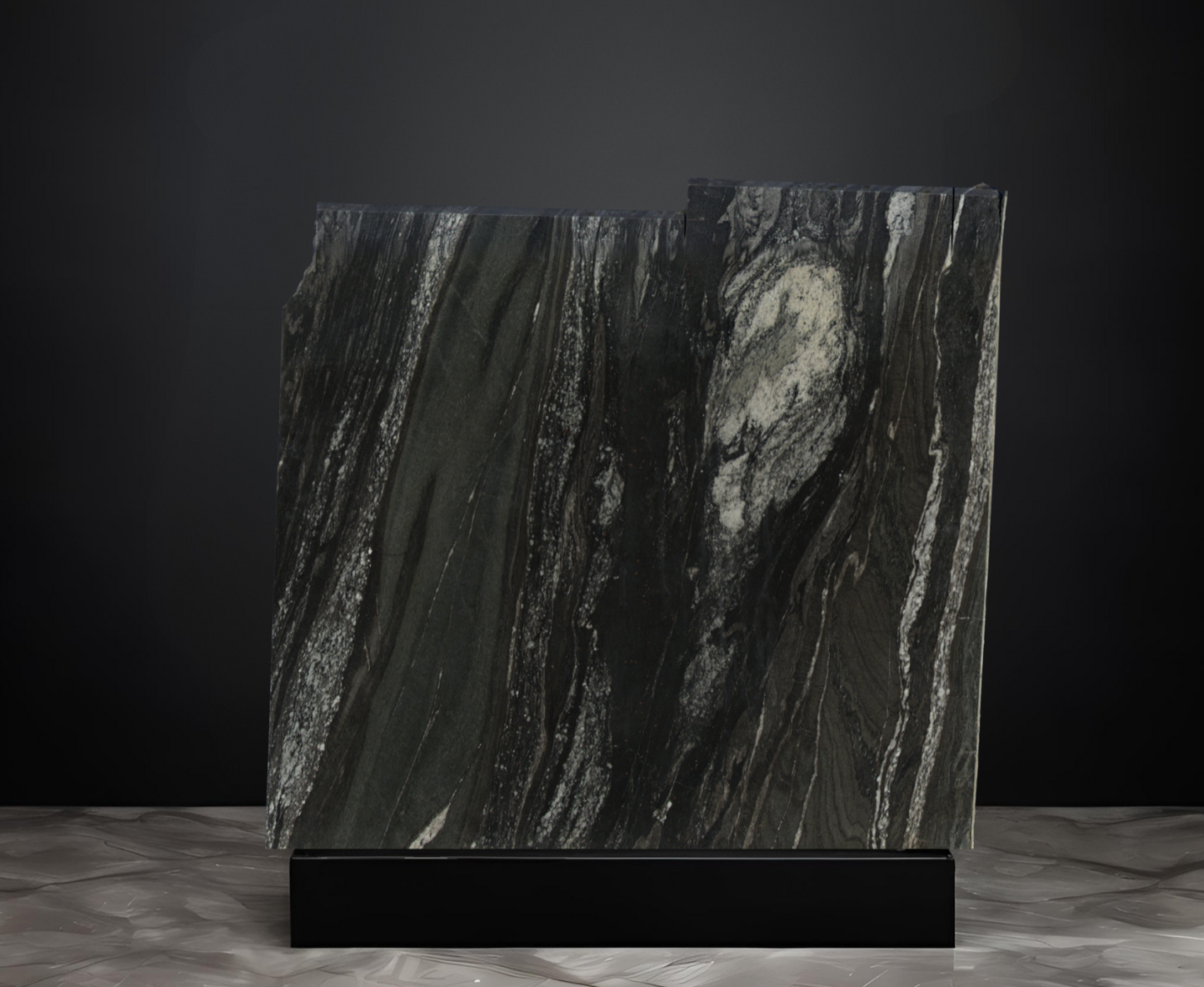 TITANIUM REMNANT - GRANITE / LEATHERED / 3CM