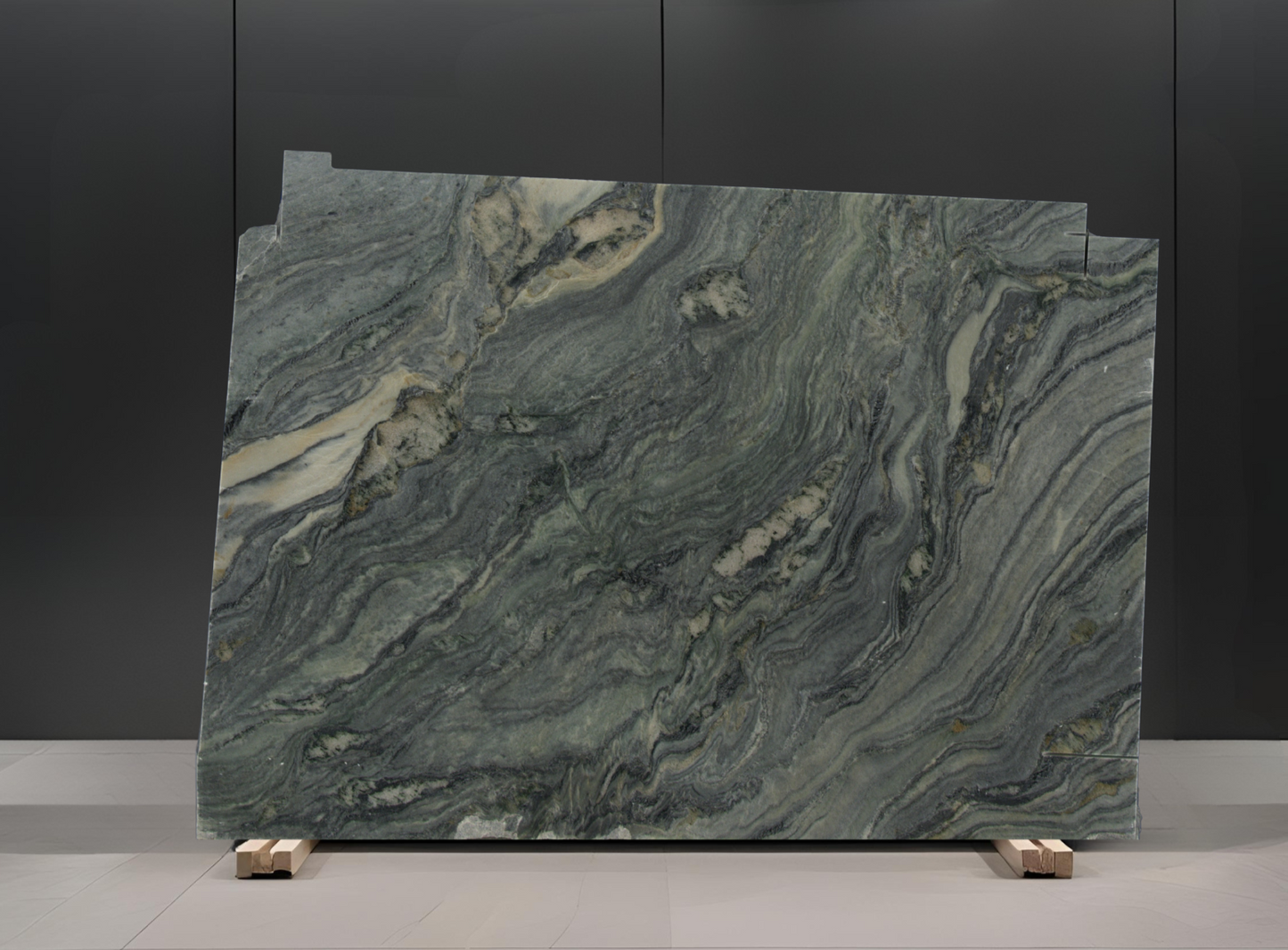 BLUE STORM REMNANT - QUARTZITE / POLISHED /3CM