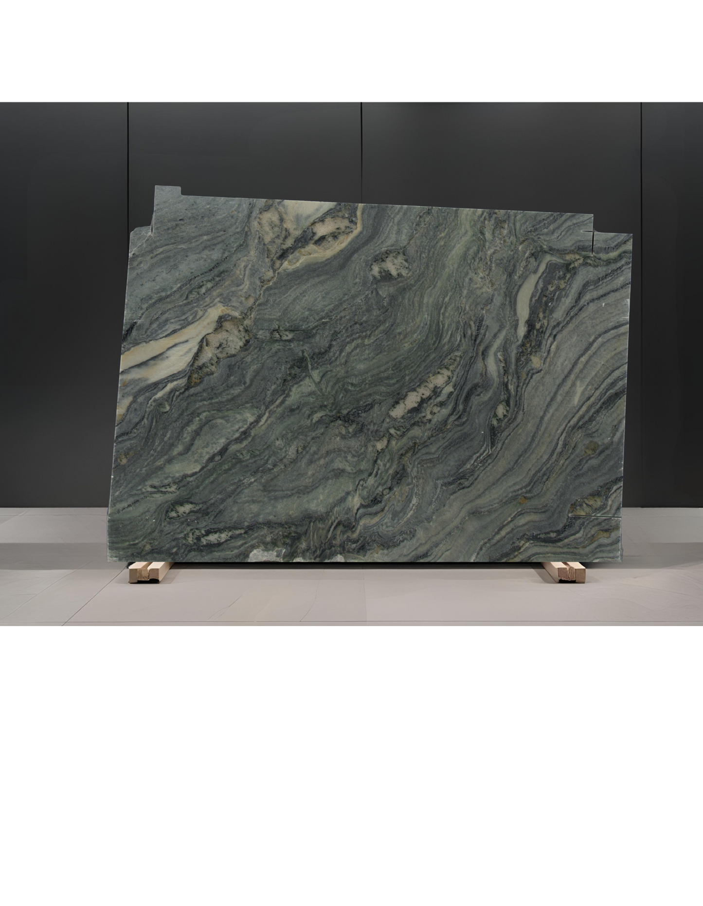 BLUE STORM REMNANT - QUARTZITE / POLISHED /3CM