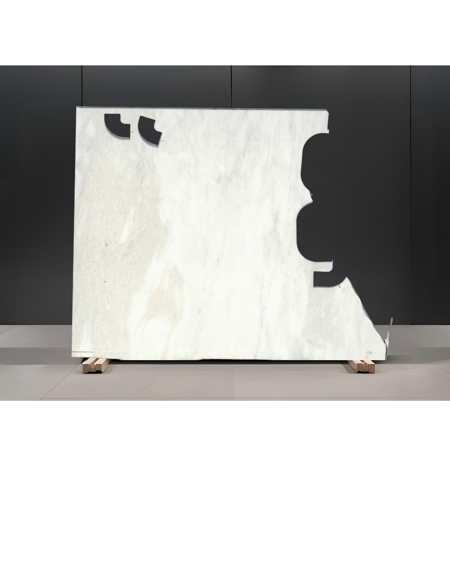 BIANCO RHINO REMNANT -MARBLE/ POLISHED / 3CM