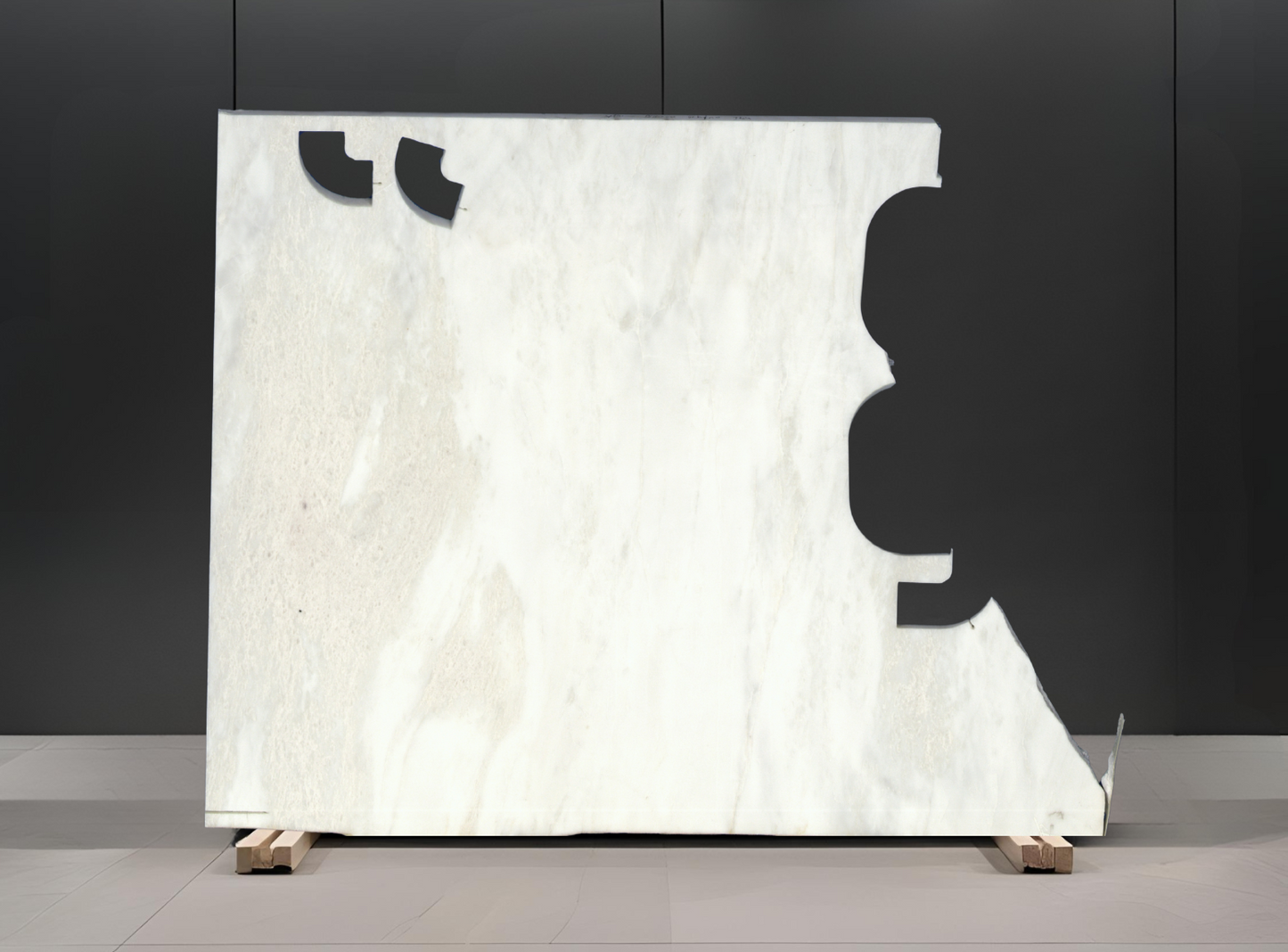 BIANCO RHINO REMNANT -MARBLE/ POLISHED / 3CM