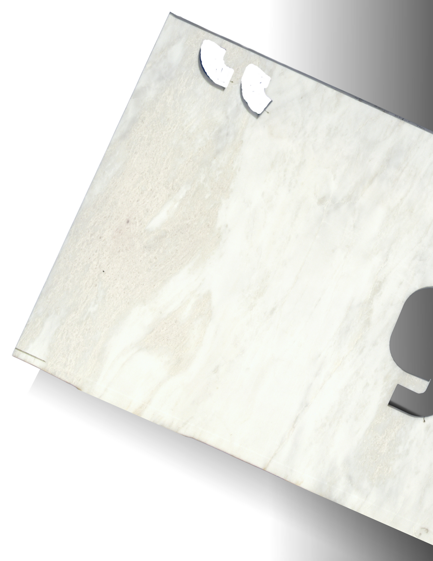 BIANCO RHINO REMNANT -MARBLE/ POLISHED / 3CM