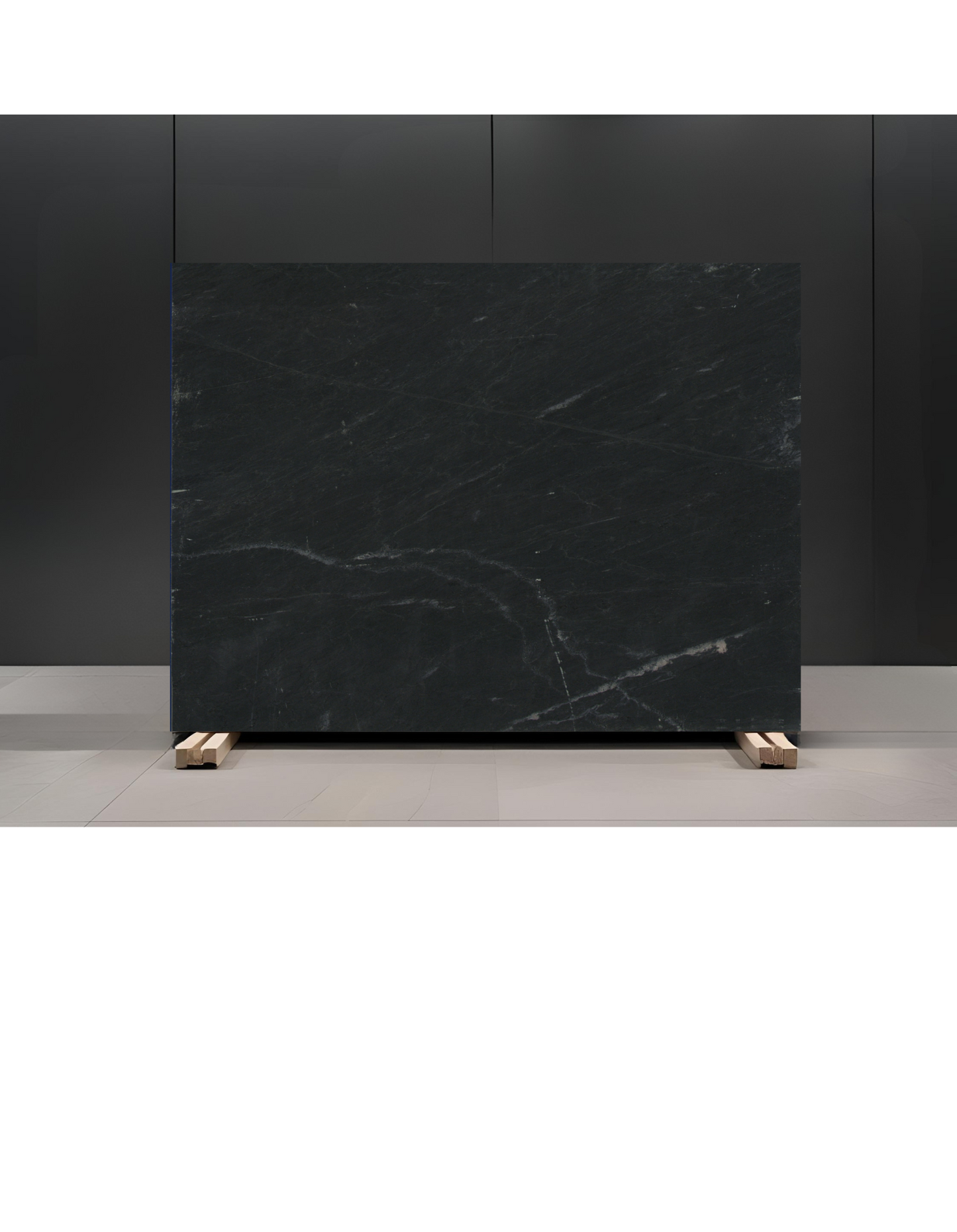 BLACK SOAPSTONE REMNANT -SOAPSTONE/ HONED / 3CM