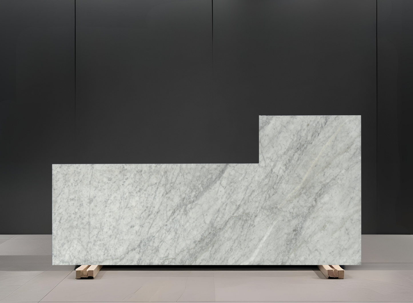 BIANCO CARRARA REMNANT -/MARBLE /POLISHED / 3CM