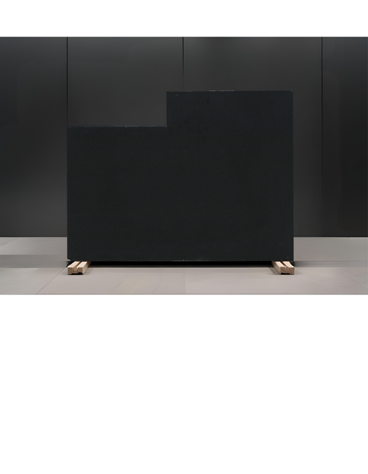 ABSOLUTE BLACK REMNANT -GRANITE/LEATHERED/ 2CM