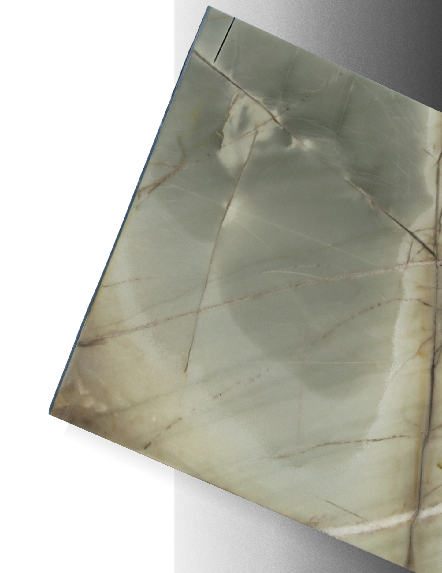 BOTANIC GREEN REMNANT -QUARTZITE/POLISHED/3CM