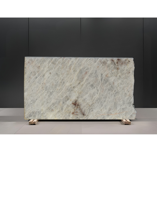 CRYSTALL WHITE REMNANT -QUARTZITE /POLISHED / 2CM