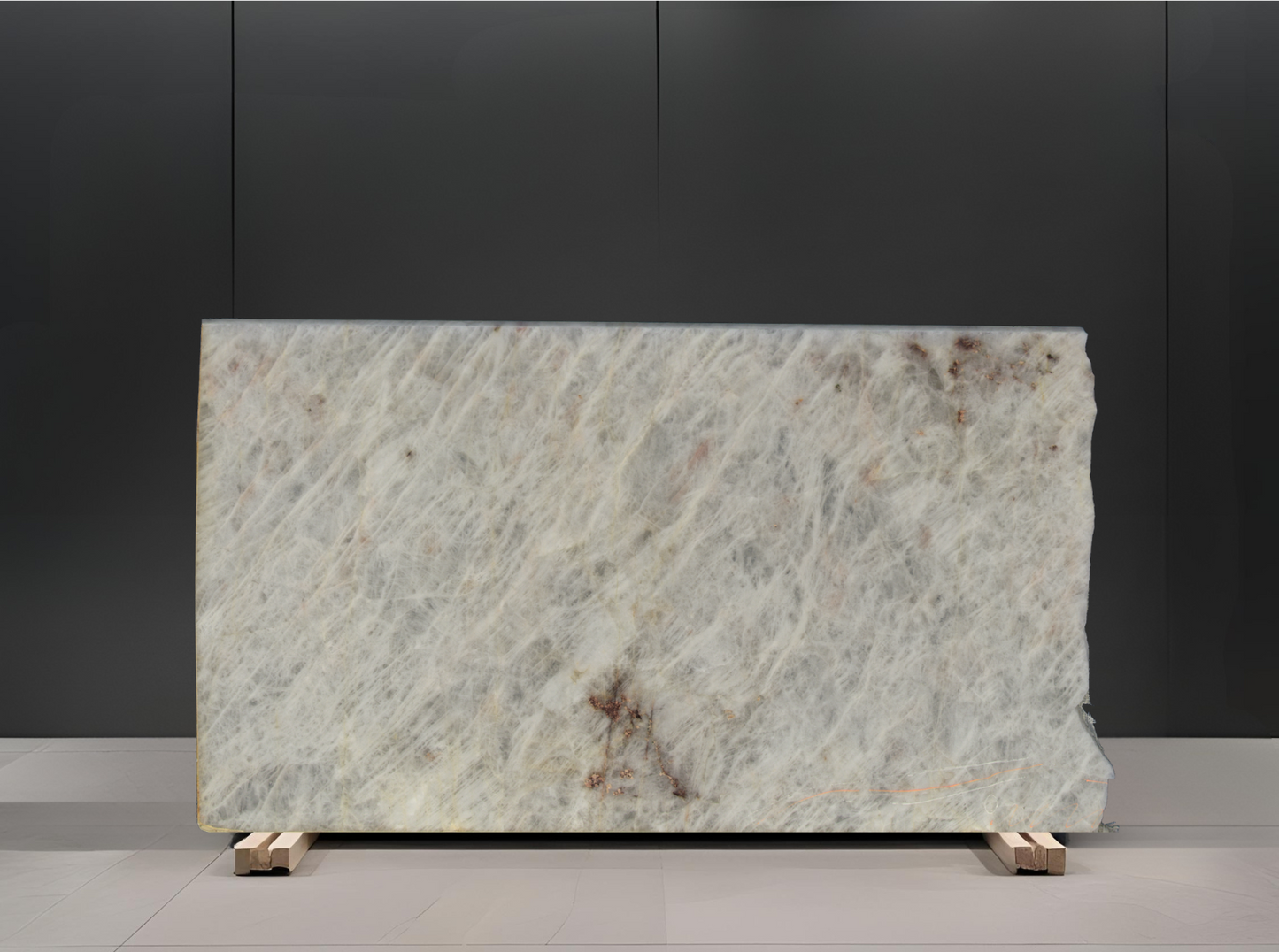 CRYSTALL WHITE REMNANT - QUARTZITE / POLISHED / 2CM