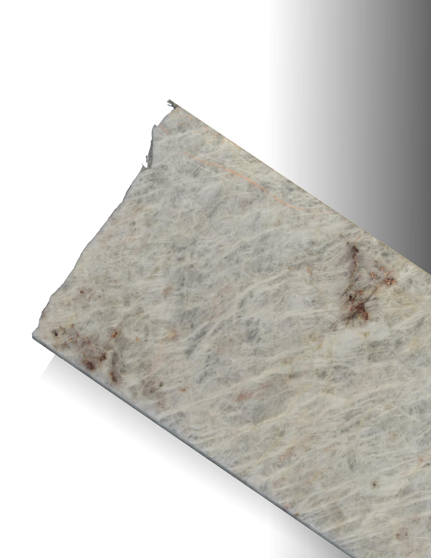 CRYSTALL WHITE REMNANT - QUARTZITE / POLISHED / 2CM