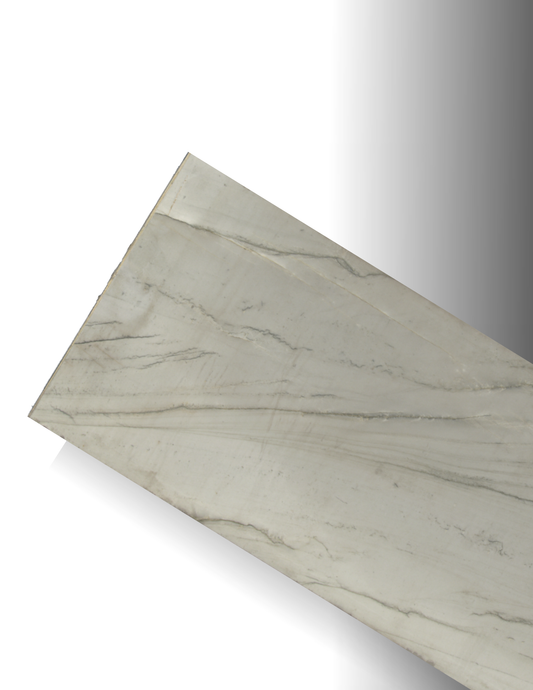 WHITE SANTORINI REMNANT- QUARTZITE /HONED/ 3CM