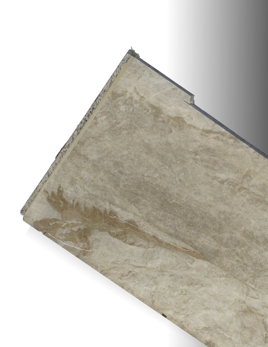 TAJ MAHAL REMNANT - QUARTZITE / POLISHED/3CM