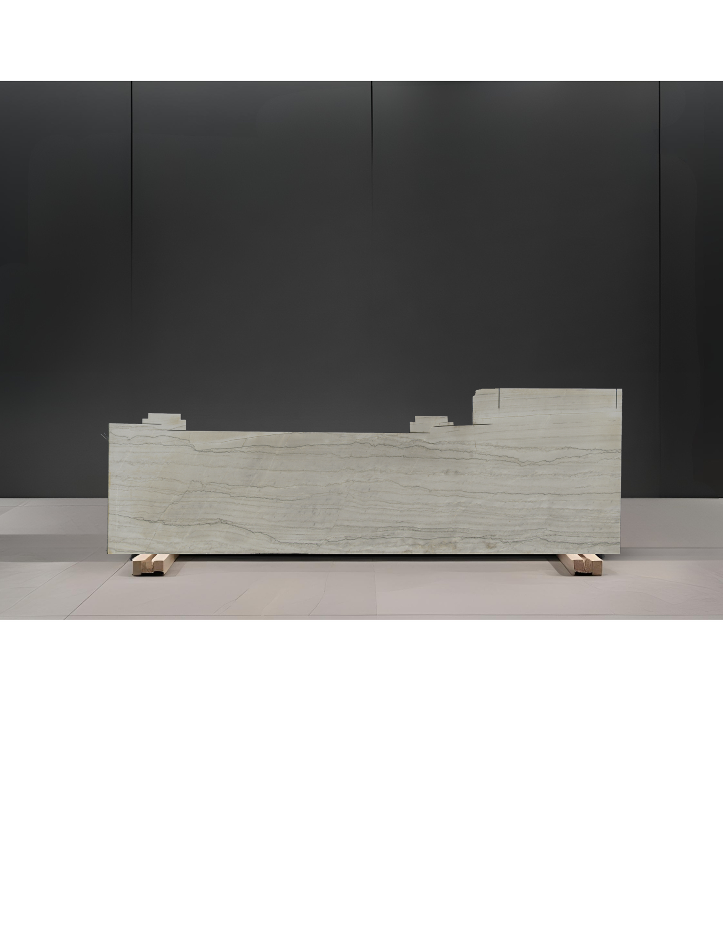 WHITE SANTORINI REMNANT- QUARTZITE /POLISHED/ 3CM