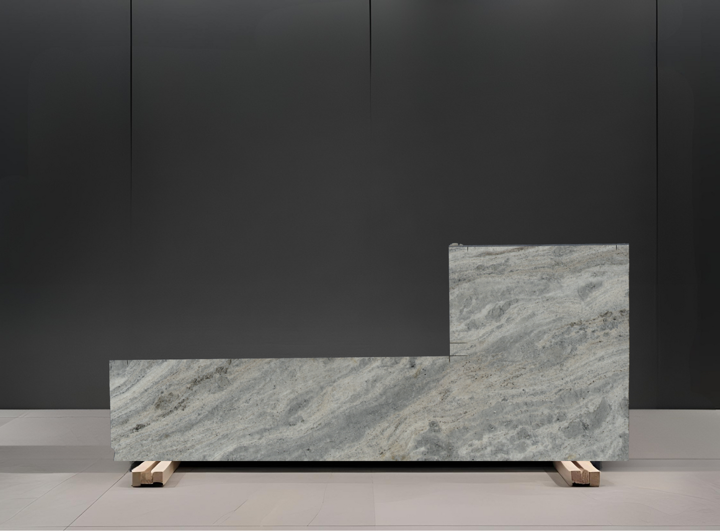 RIVER BLUE REMNANT- GRANITE/HONED/ 3CM