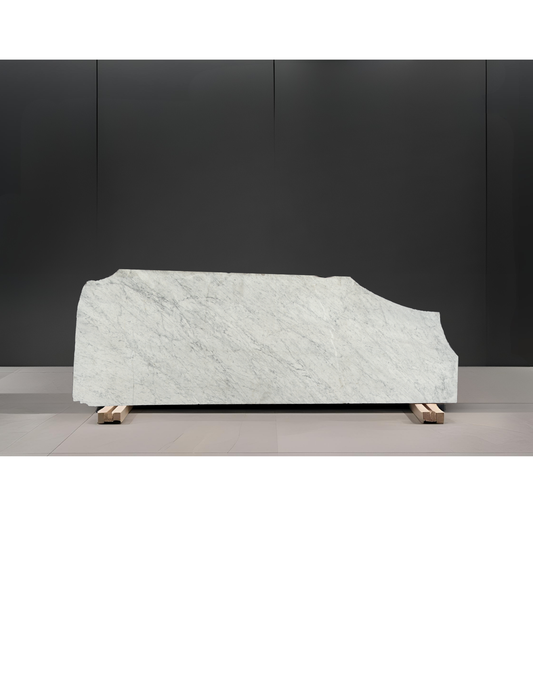 BIANCO CARRARA REMNANT -/MARBLE /HONED/ 3CM