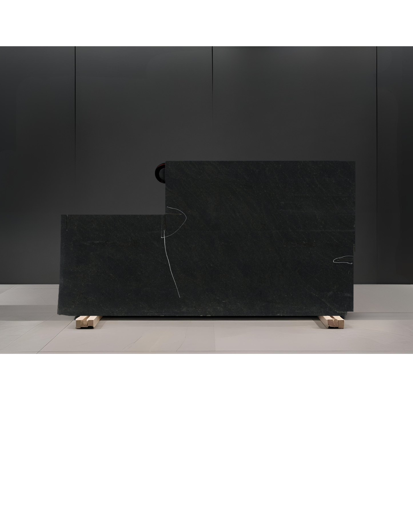 BLACK MIST REMNANT - GRANITE /LEATHERED/3CM