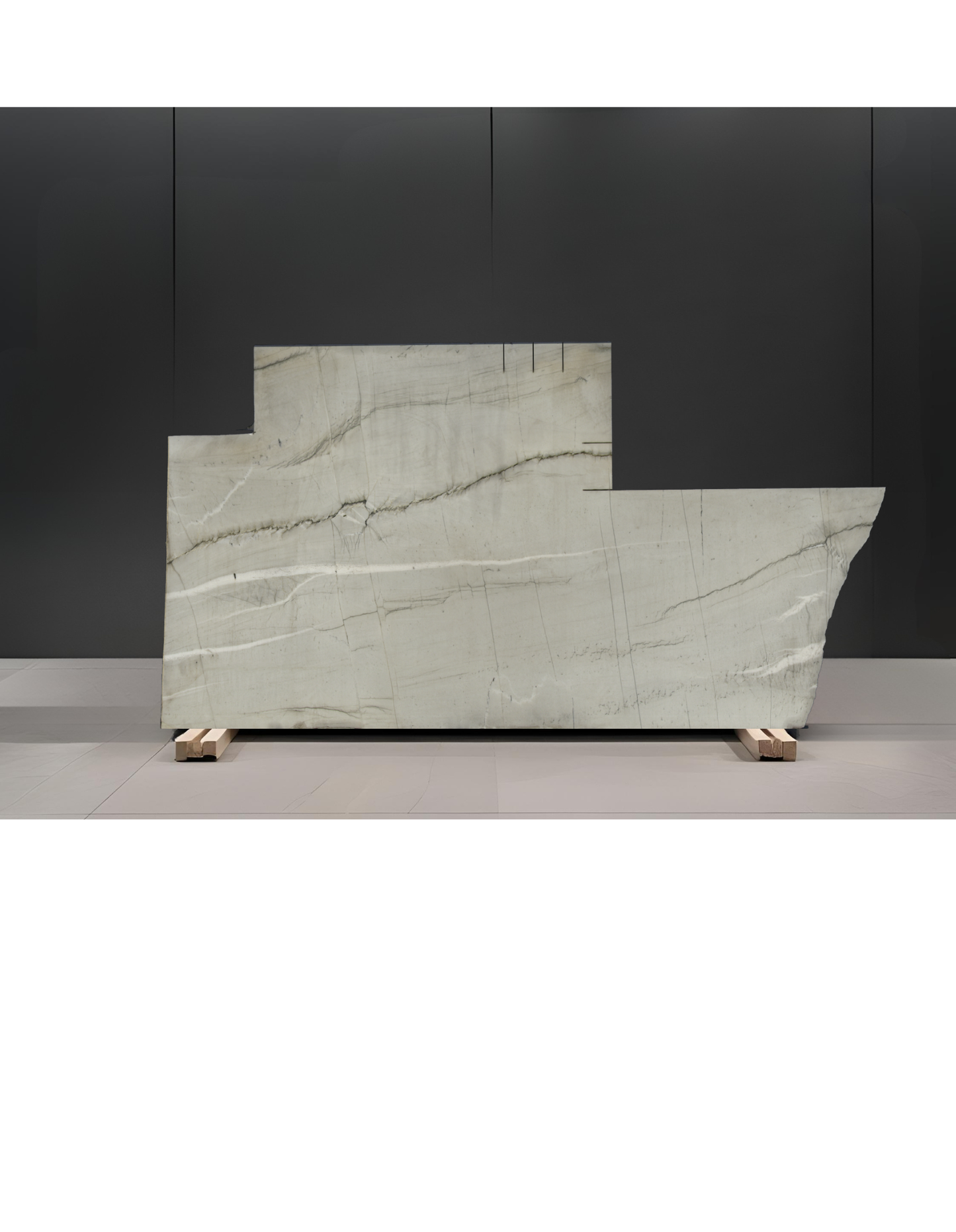 WHITE SANTORINI REMNANT- QUARTZITE /HONED/ 3CM