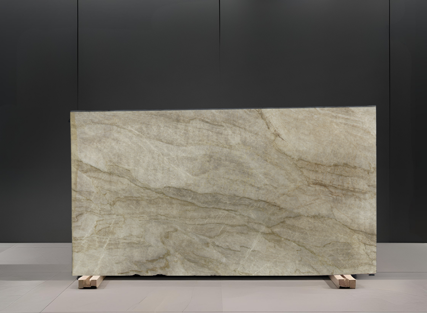 TAJ MAHAL REMNANT - QUARTZITE / POLISHED/3CM