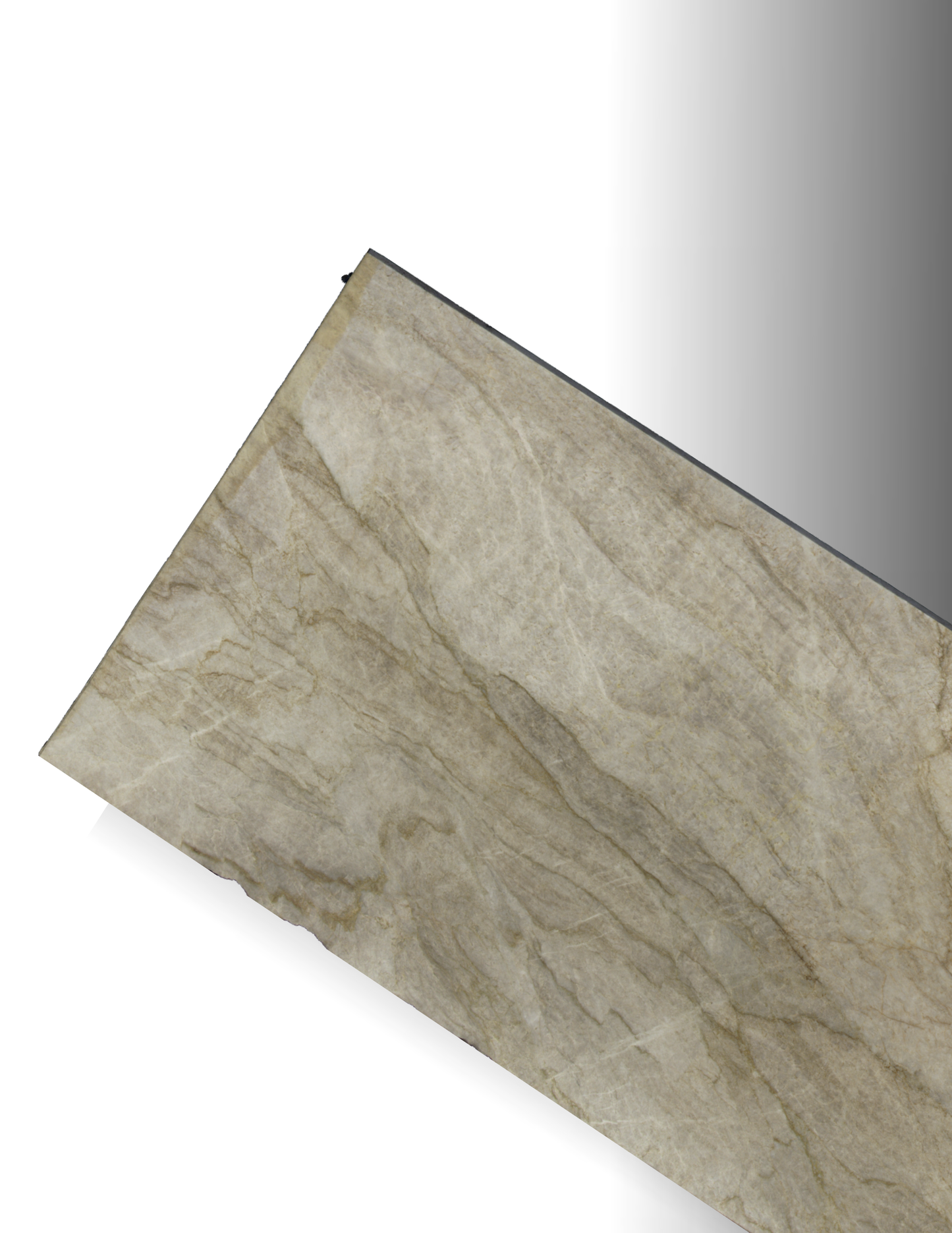 TAJ MAHAL REMNANT - QUARTZITE / POLISHED/3CM