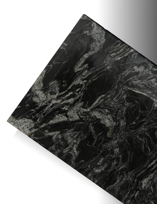 TITANIUM REMNANT - GRANITE / LEATHERED / 3CM