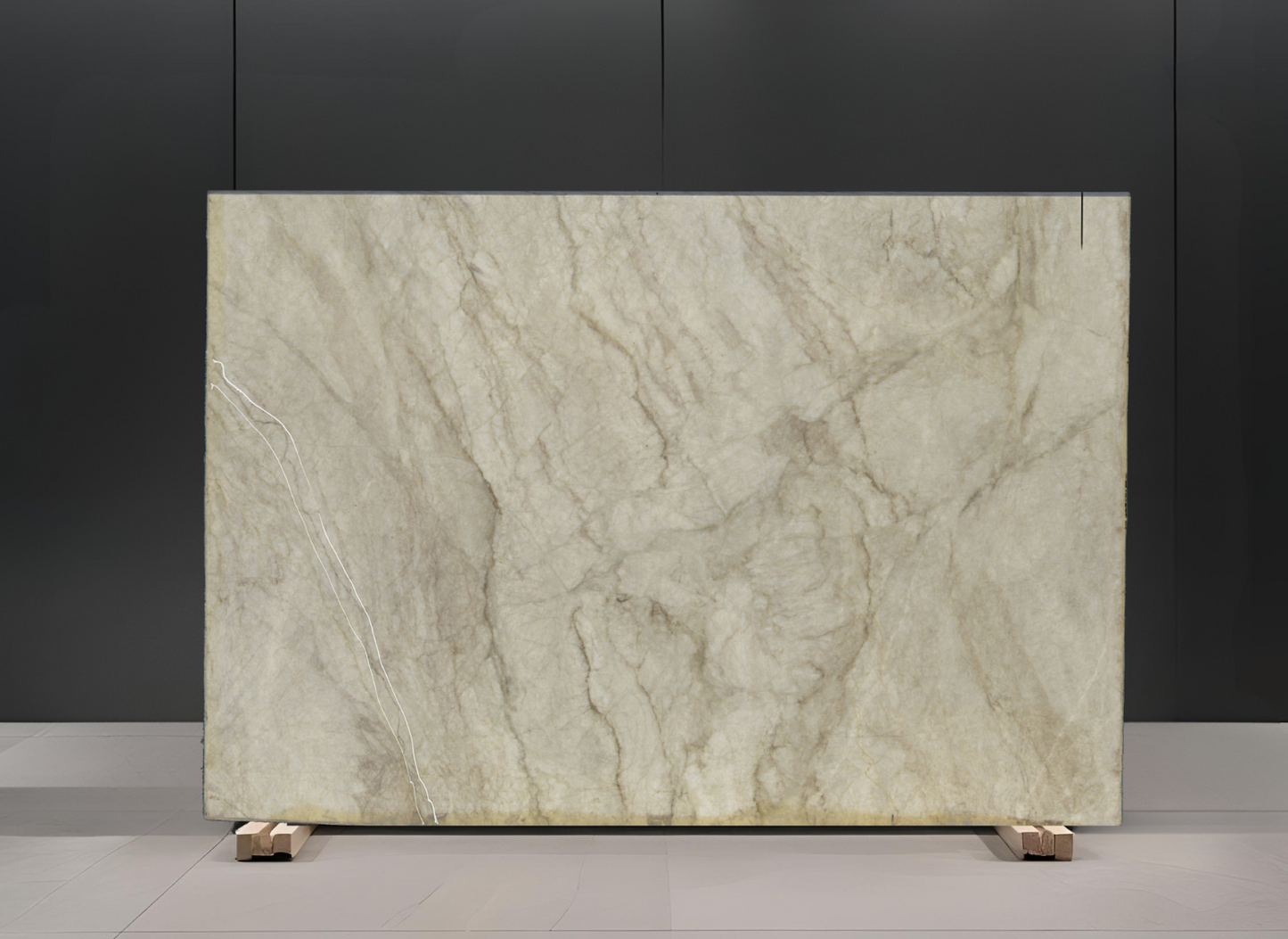 TAJ MAHAL REMNANT - QUARTZITE / POLISHED/3CM