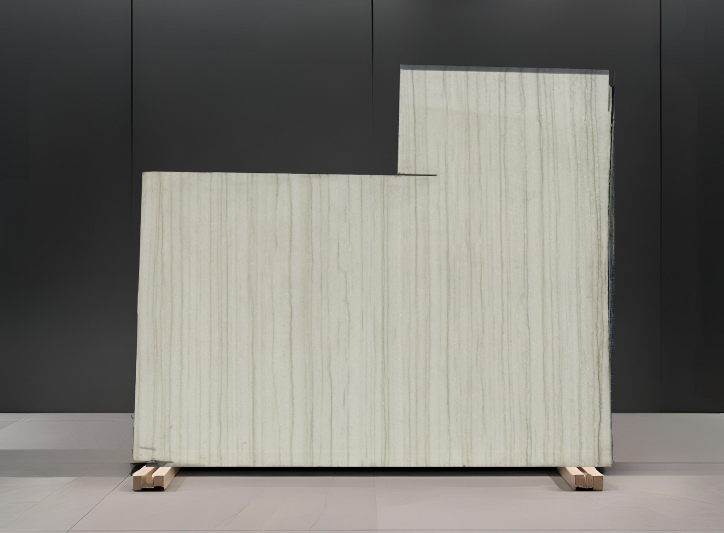 WHITE MACAUBAS REMNANT- QUARTZITE /PLOISHED/ 3CM