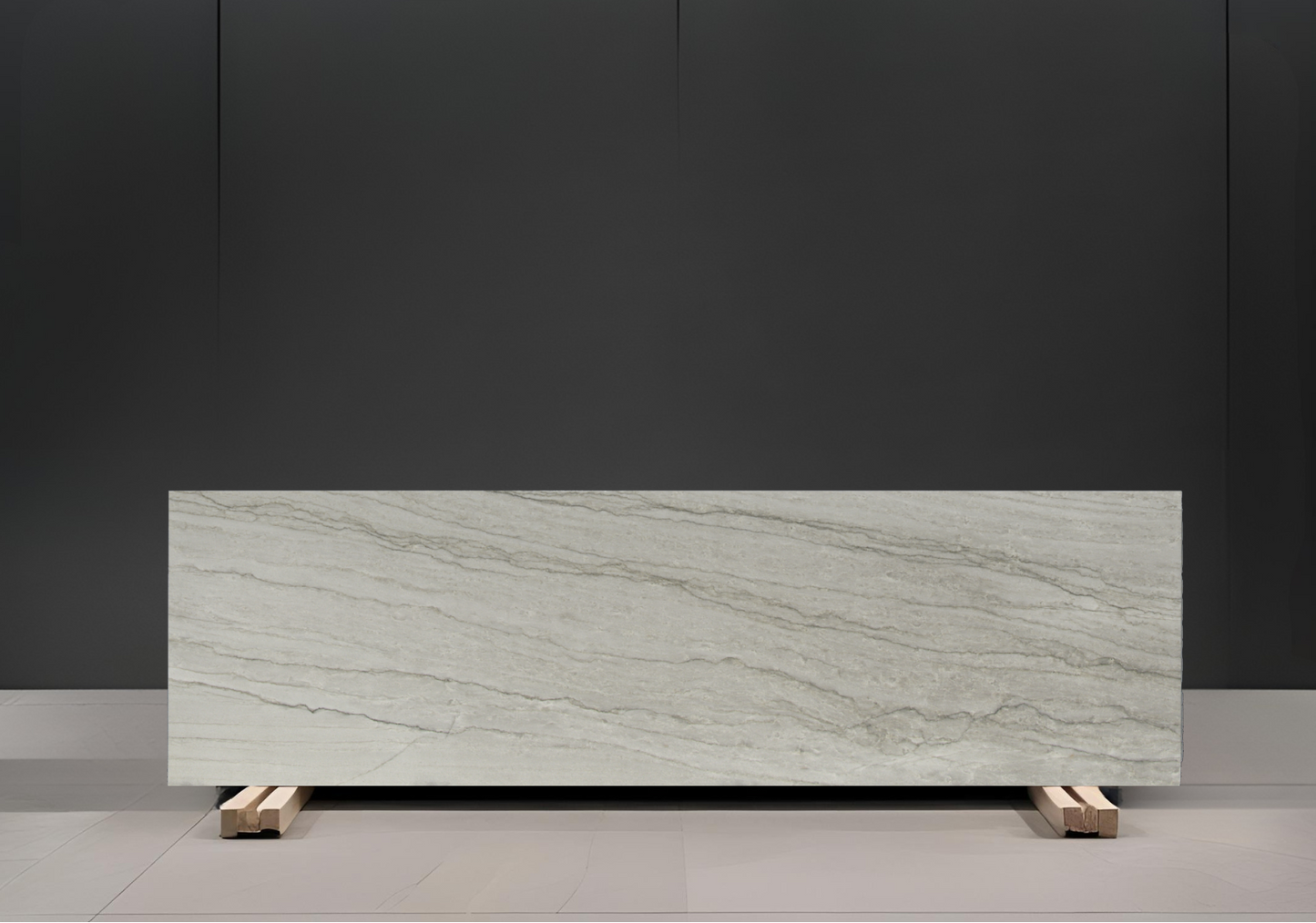 WHITE SANTORINI REMNANT- QUARTZITE /POLISHED/ 3CM