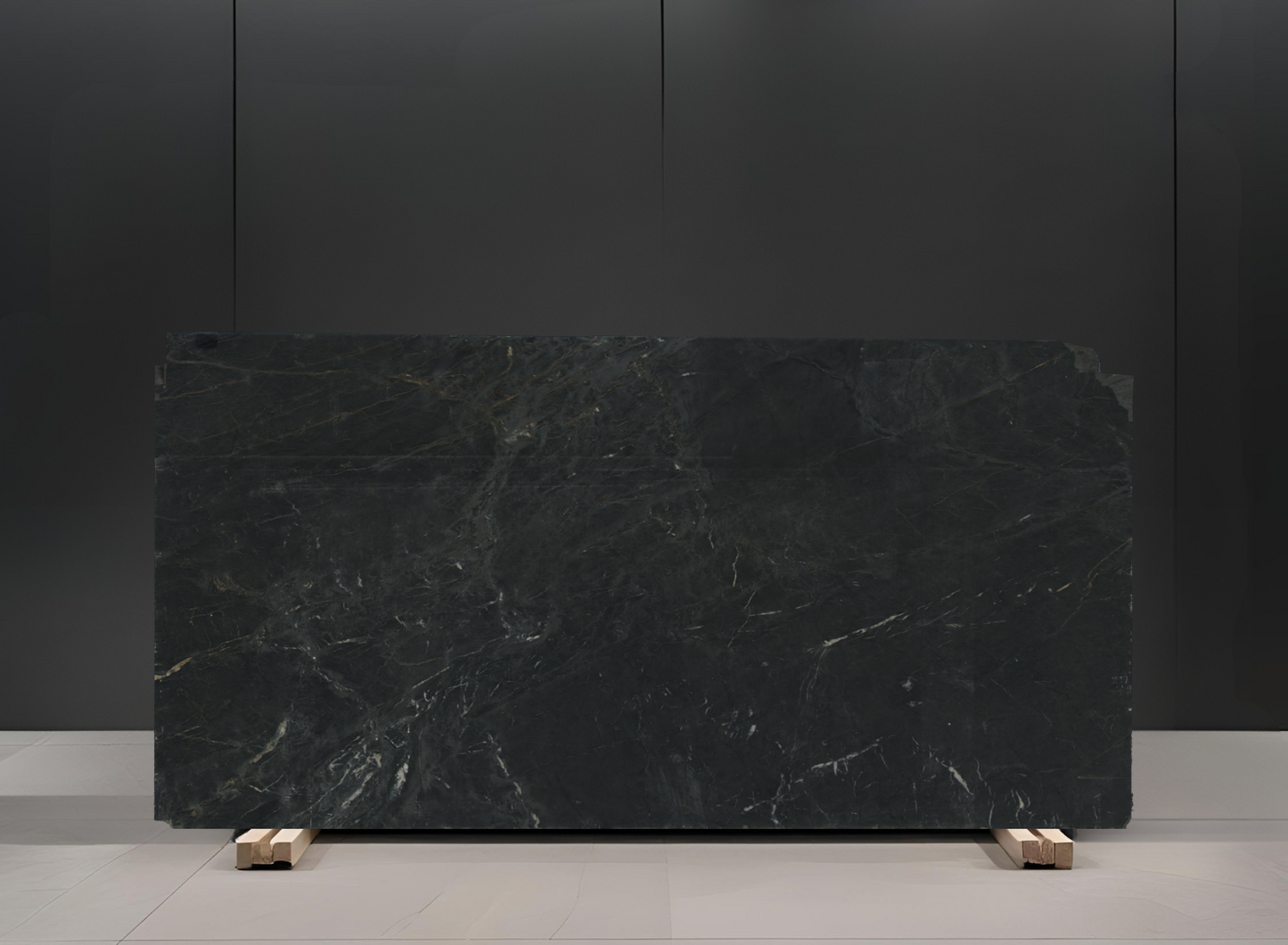 BLACK SOAPSTONE REMNANT -SOAPSTONE/ HONED / 3CM