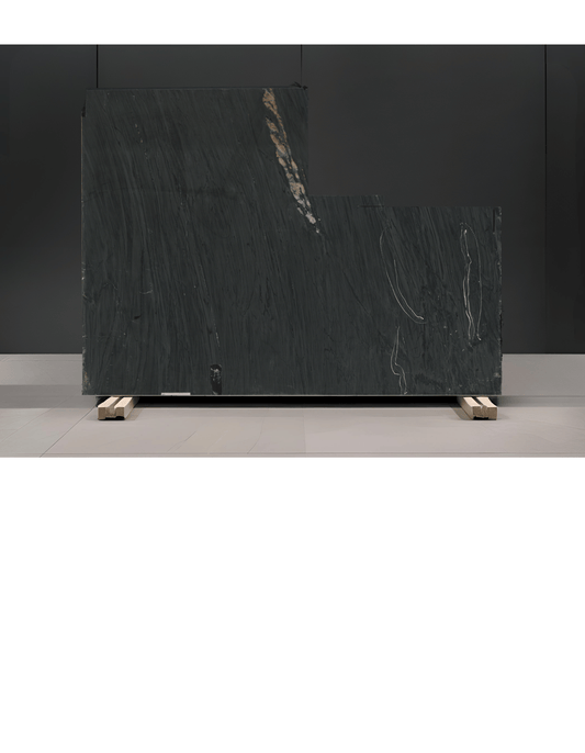 BLACK SOAPSTONE REMNANT -SOAPSTONE/HONED/ 3CM