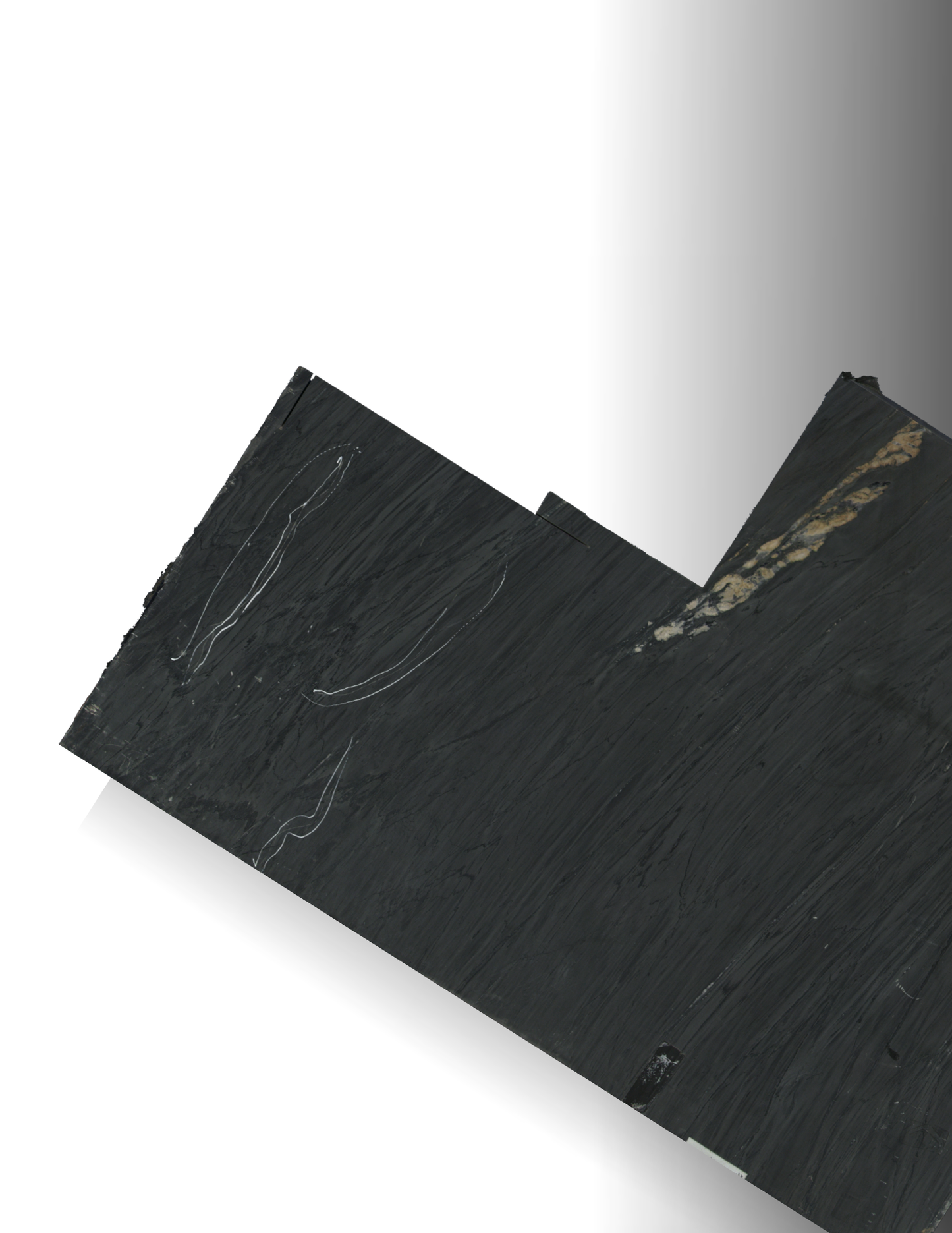 BLACK SOAPSTONE REMNANT -SOAPSTONE/HONED/ 3CM