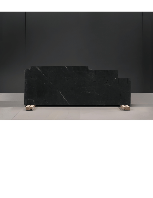 NEGRESCO DIAMOND REMNANT -QUARTZITE/LEATHERED / 3CM