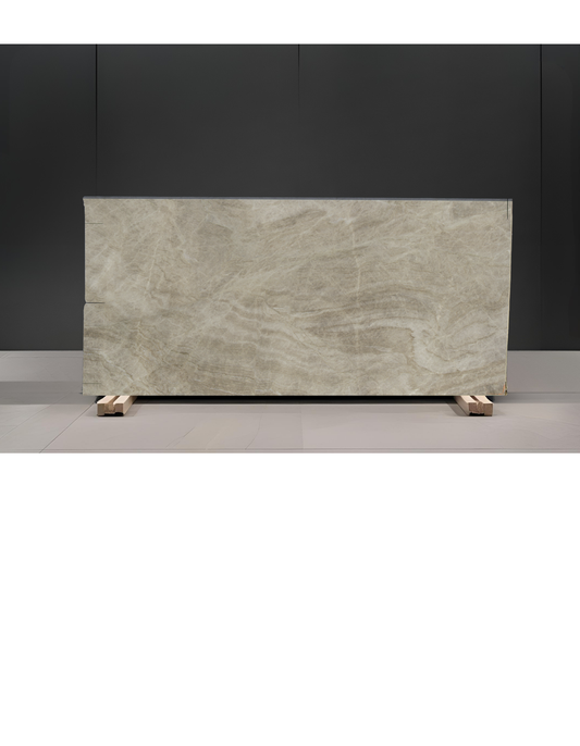 TAJ MAHAL REMNANT - QUARTZITE /POLISHED/3CM