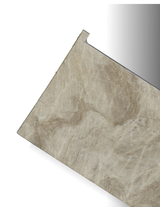 TAJ MAHAL REMNANT - QUARTZITE / HONED/3CM