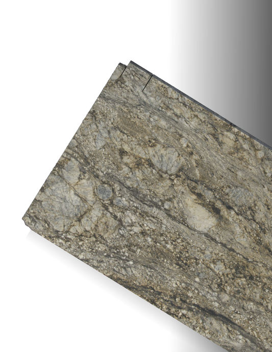 BLUE DUNES BLACK REMNANT -GRANITE/LEATHERED/ 3CM