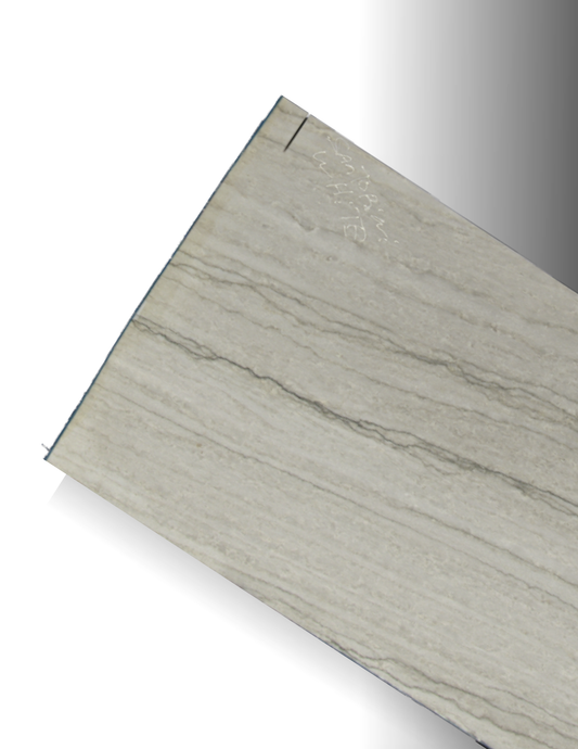 WHITE SANTORINI REMNANT- QUARTZITE /POLISHED/ 3CM